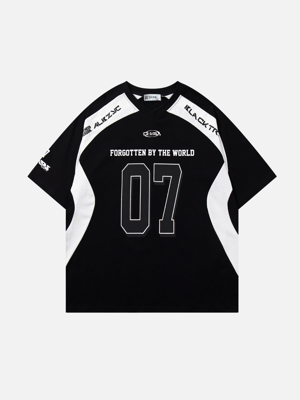 FORGOTTEN - Oversized Graphic Jersey T-Shirt