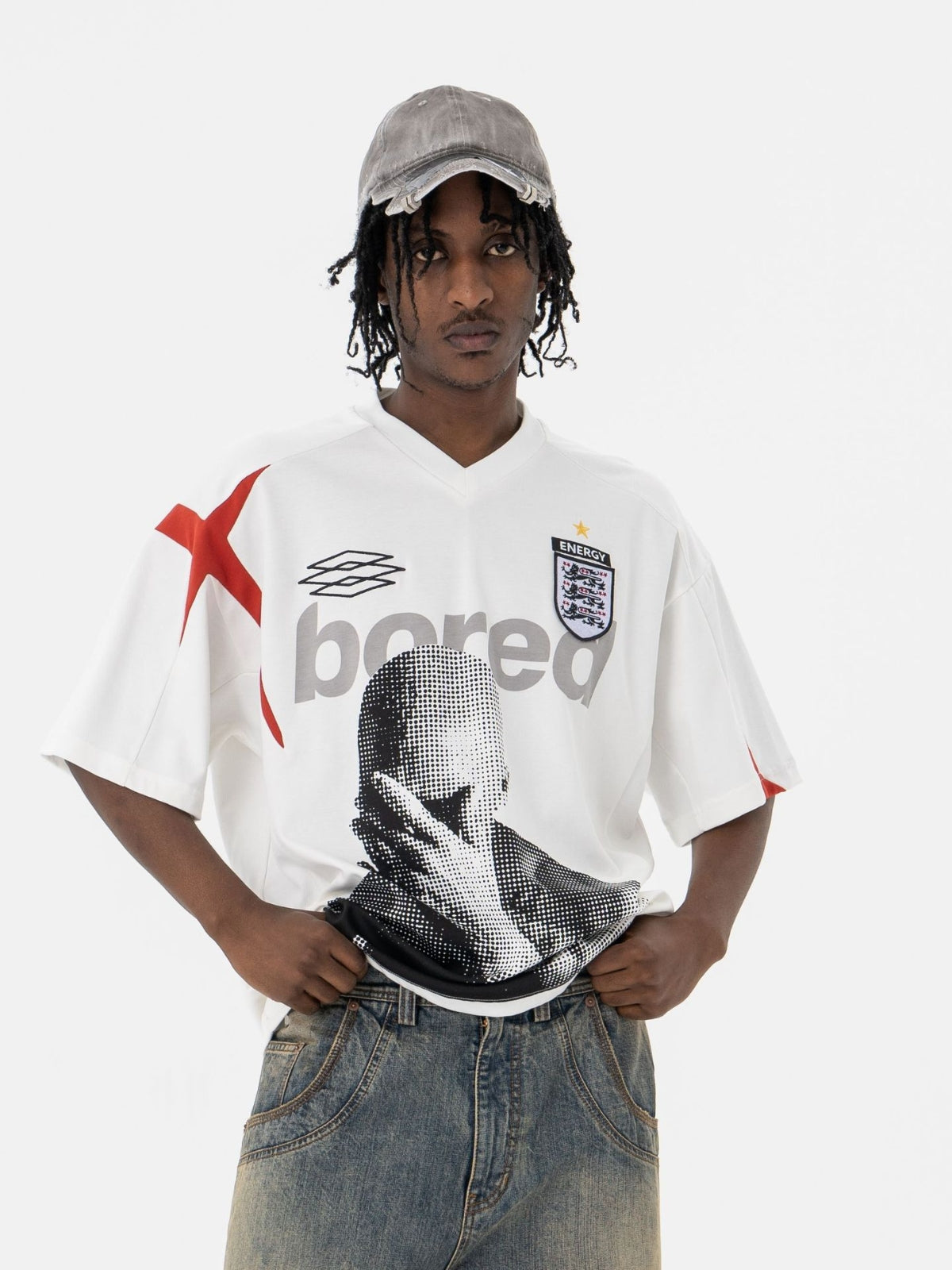 BORED - Oversized Print T-Shirt
