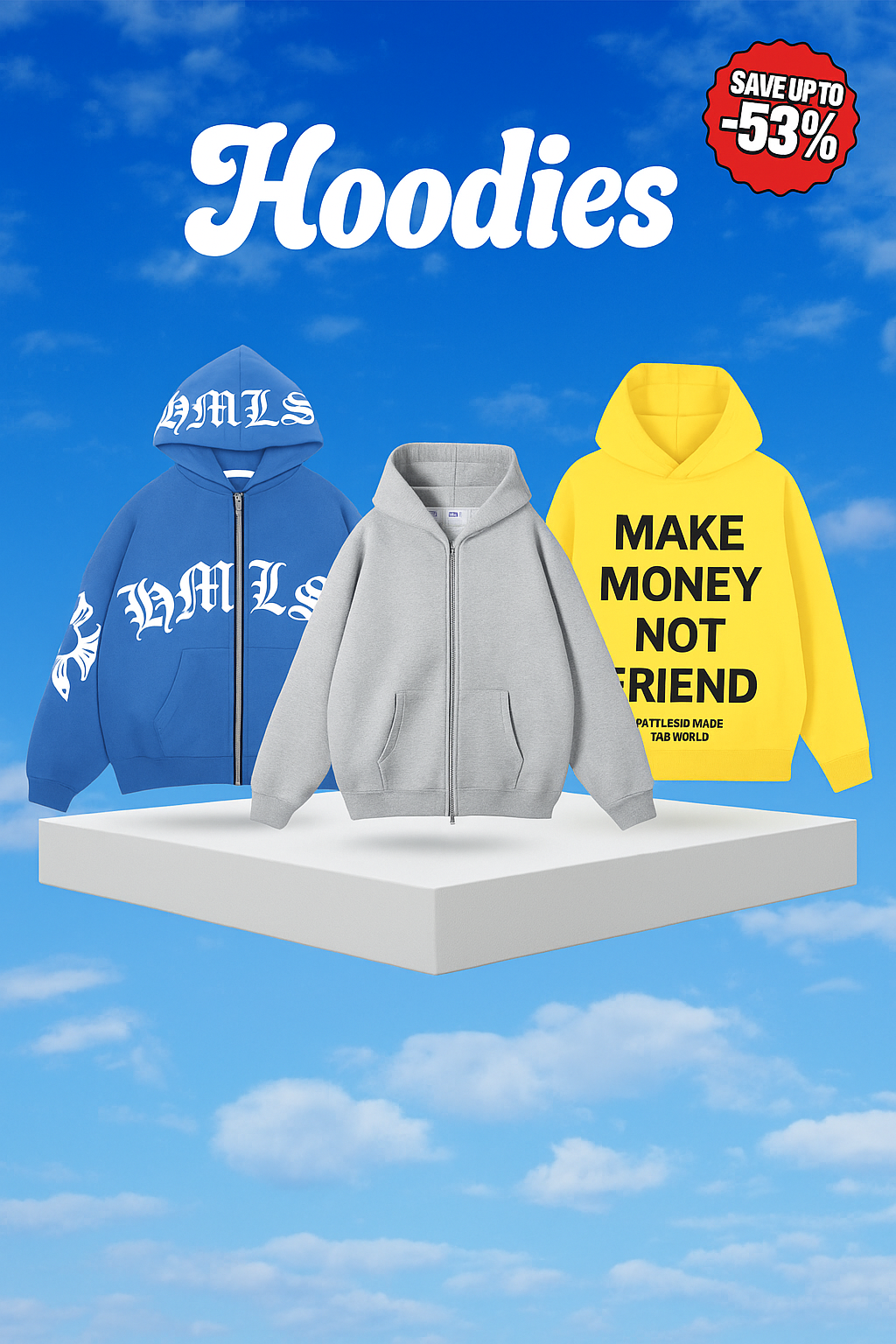 Hoodies & Zip Hoodies