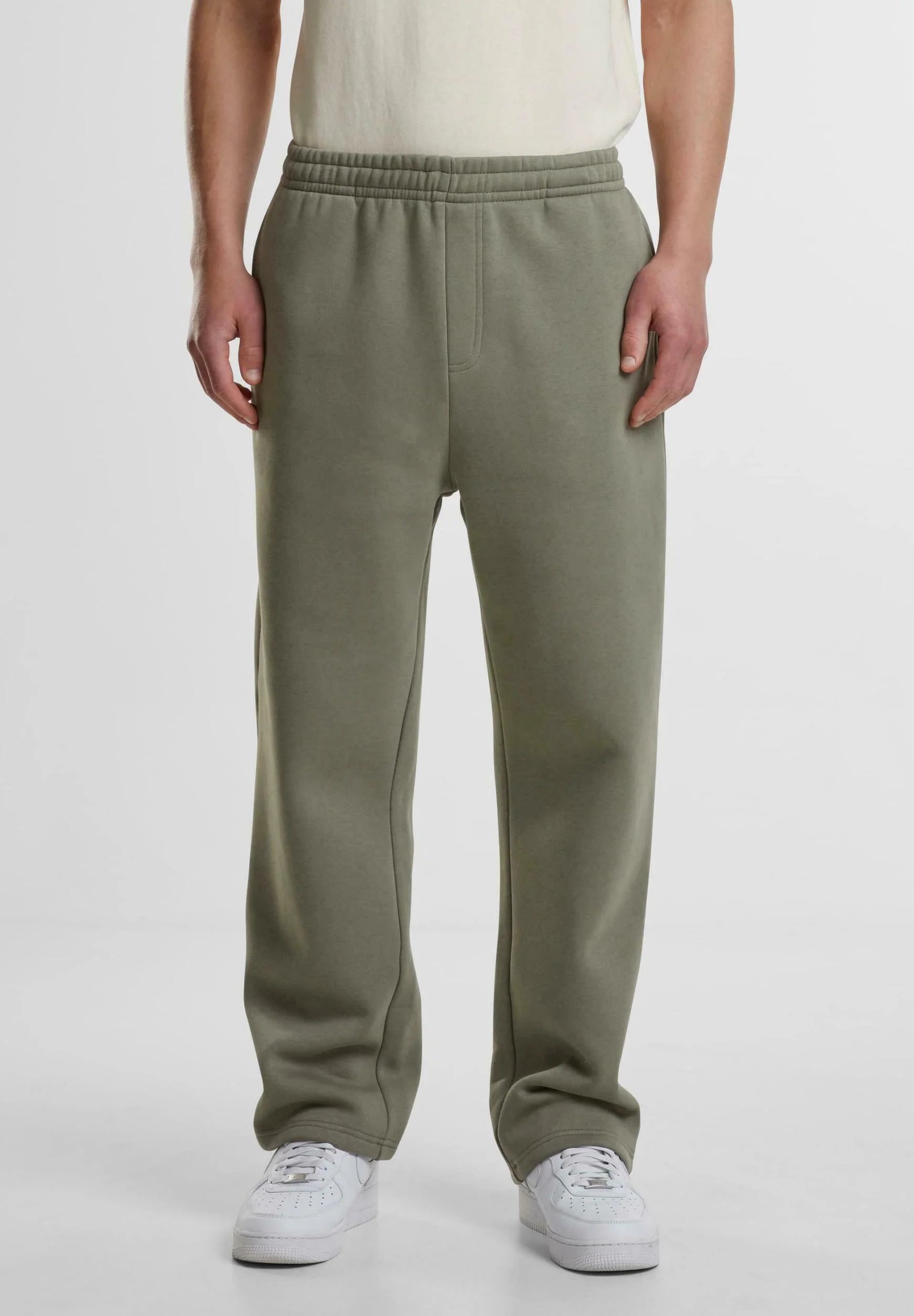 Mono Jogger Hose - blasses Olivgrün