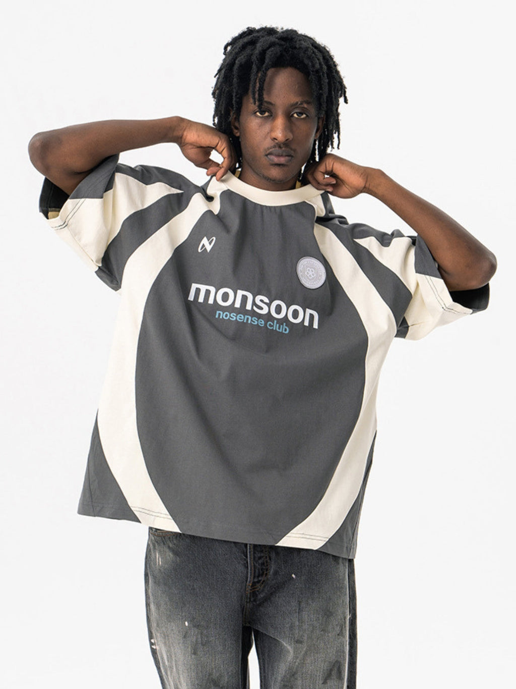 MONSOON - Oversized Print Jersey T-Shirt