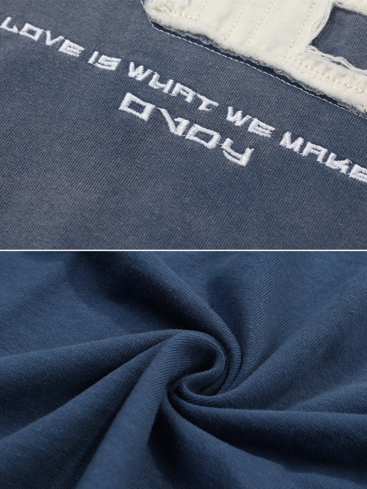 DVDY - Oversized Embroidered T-shirt