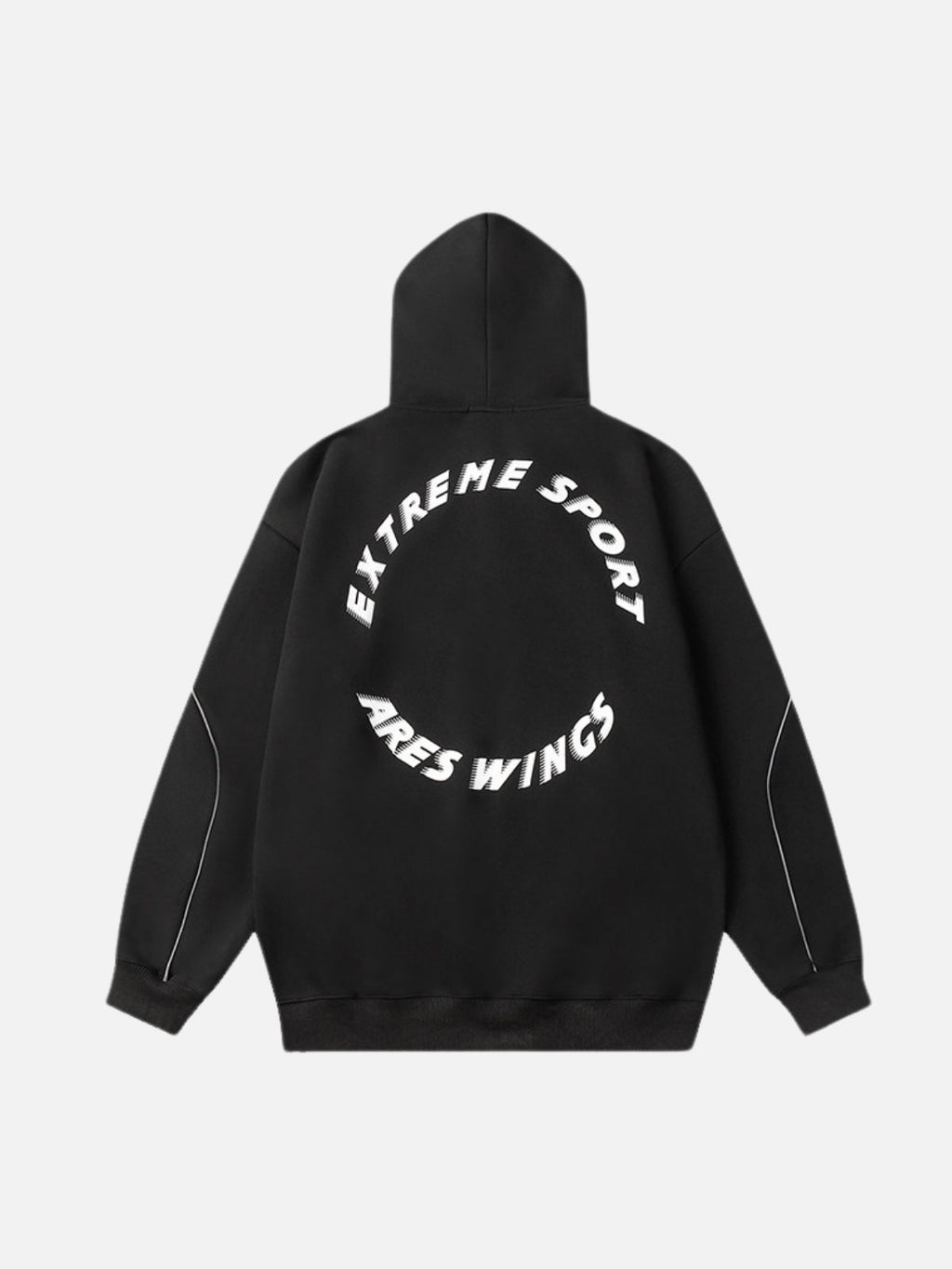 INARES - Oversized Print Hoodie