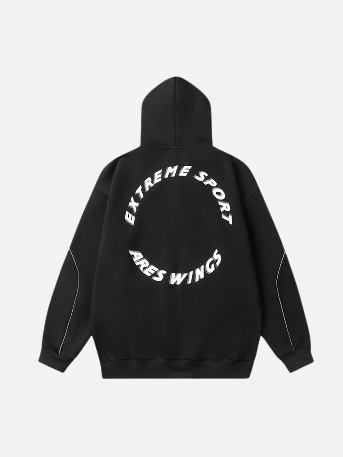 INARES - Oversized Print Hoodie