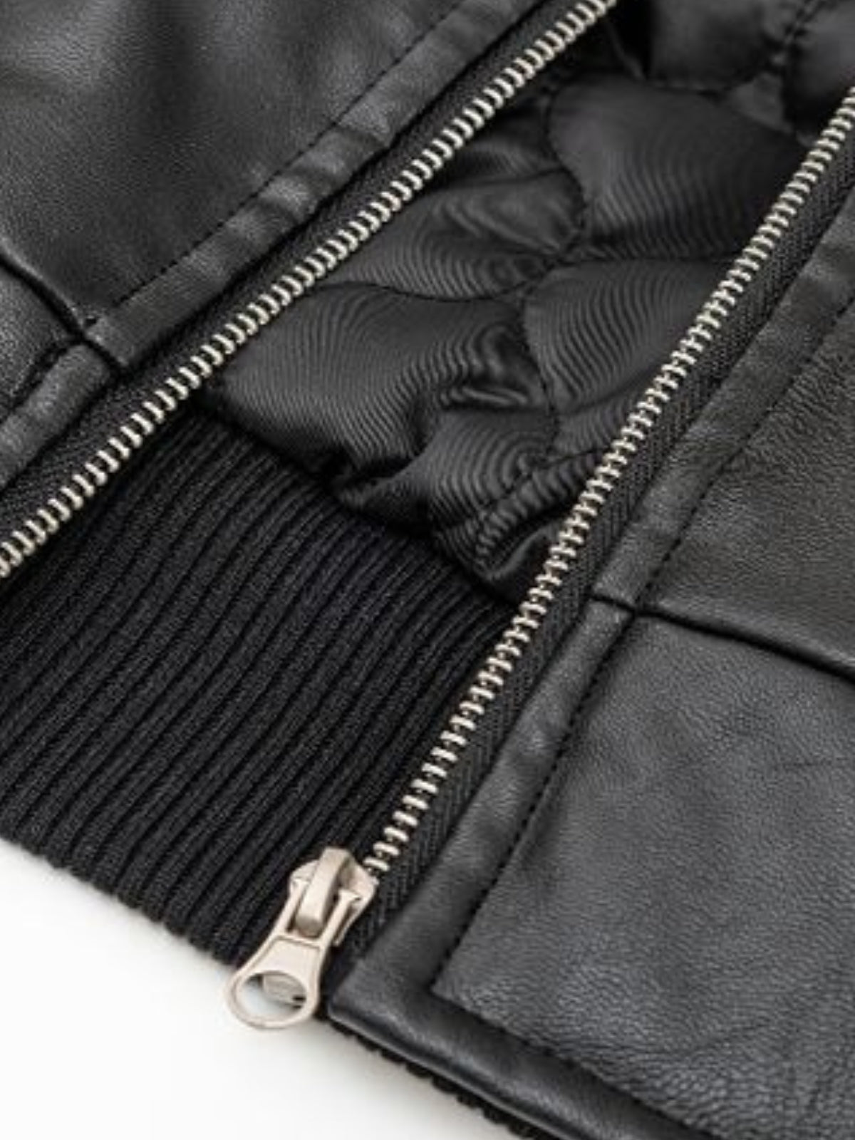 SHEEP - Embroidered Leather Jacket