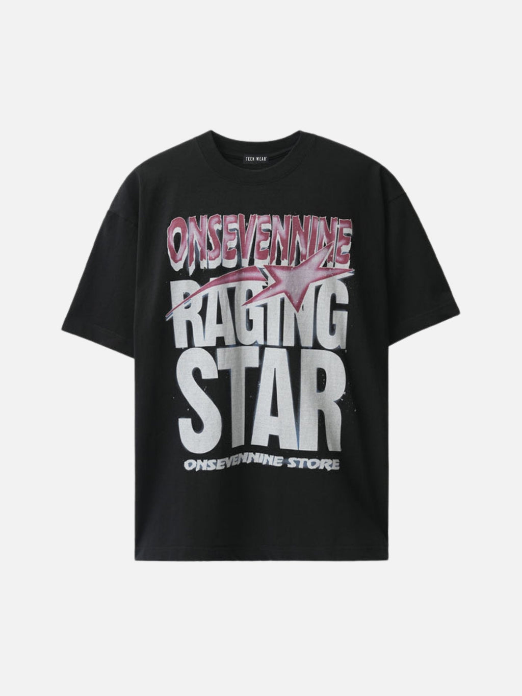 RAGING - Oversized Print T-Shirt