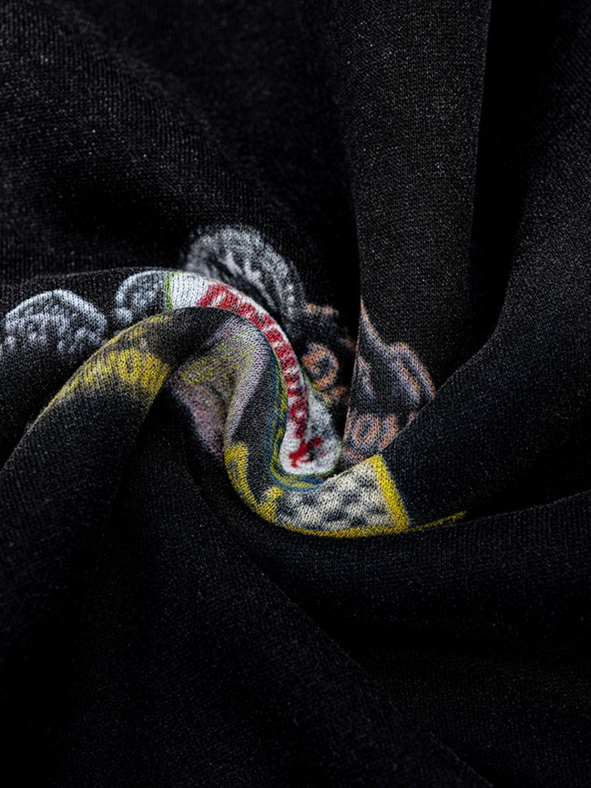 PATCHRACE - Oversized Graphic Zip Up Hoodie