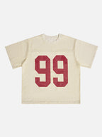 MT99 - Oversized Graphic Jersey T-Shirt