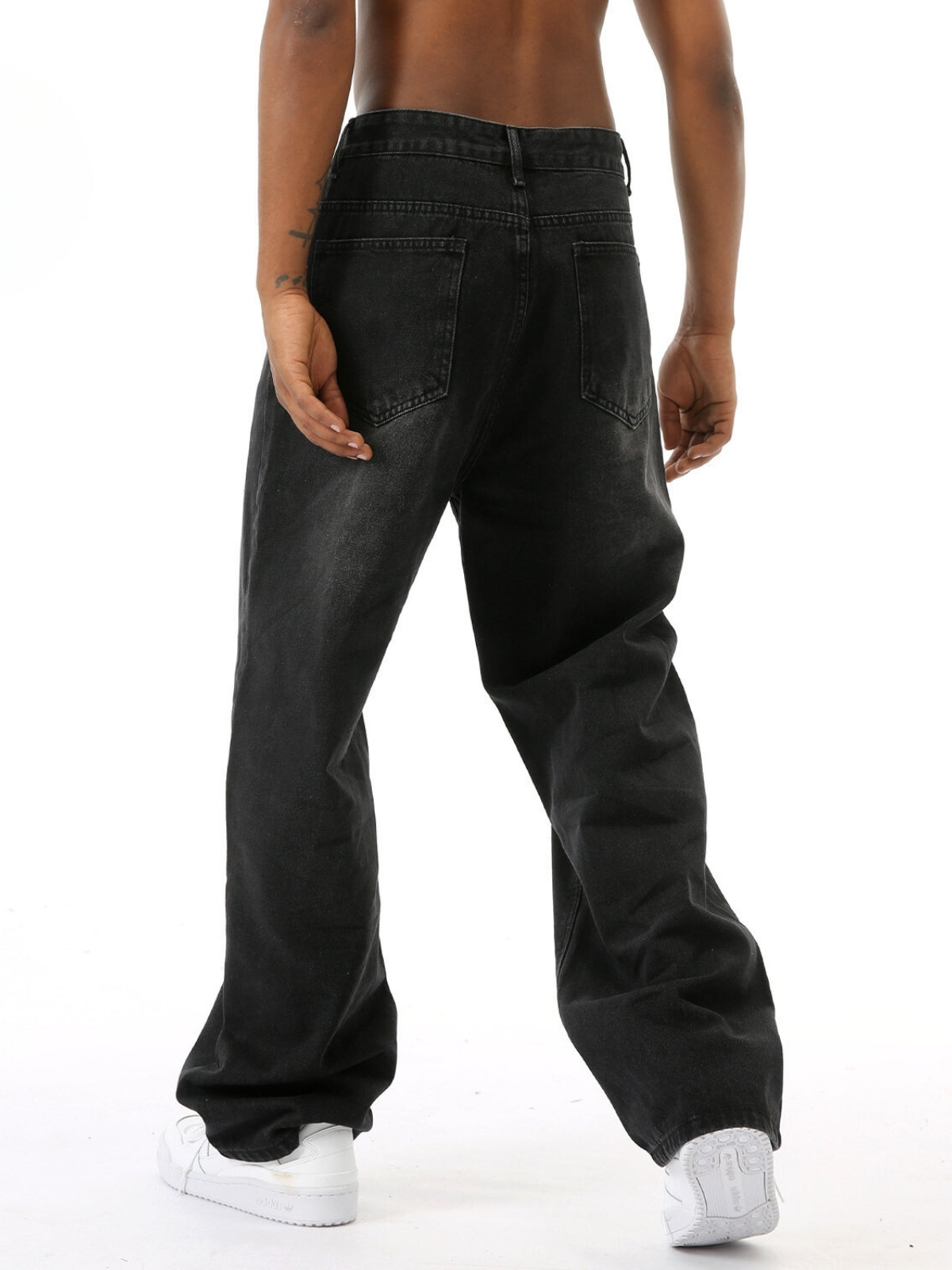 BLACKETS - Baggy Basic Jeans