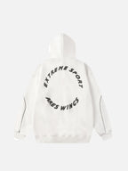 INARES - Oversized Print Hoodie