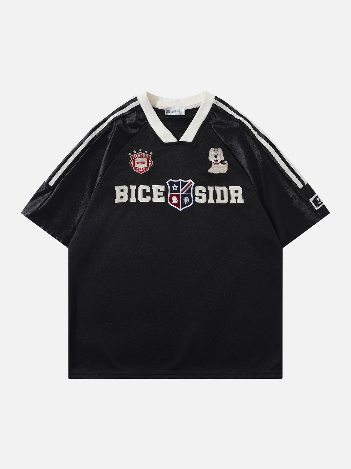 BICE - Oversized Print Jersey T-shirt