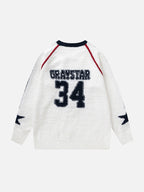 CHAMPION - Oversized Graphic Long Sleeve Sweater Jersey
