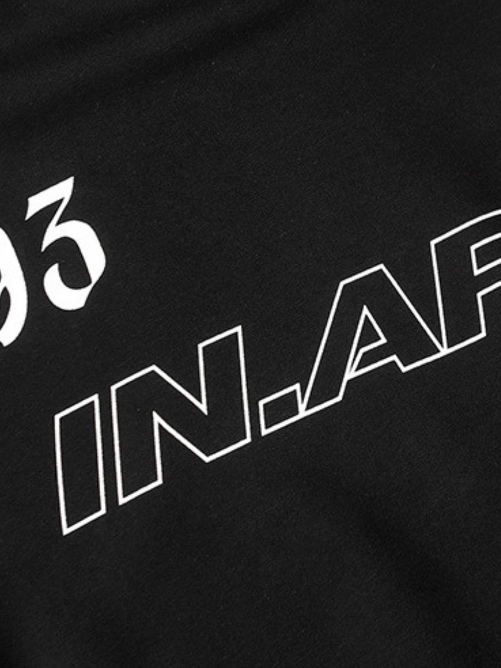 INARES - Oversized Print Hoodie