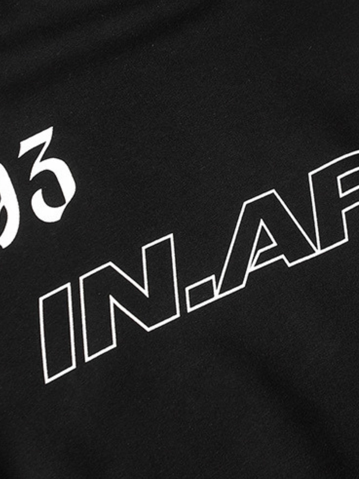 INARES - Oversized Print Hoodie