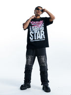 RAGING - Oversized Print T-Shirt