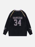 CHAMPION - Oversized Graphic Long Sleeve Sweater Jersey