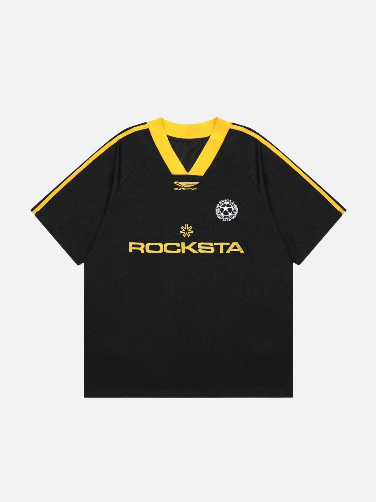 ROCKSTA - Oversized Print T-Shirt Jersey