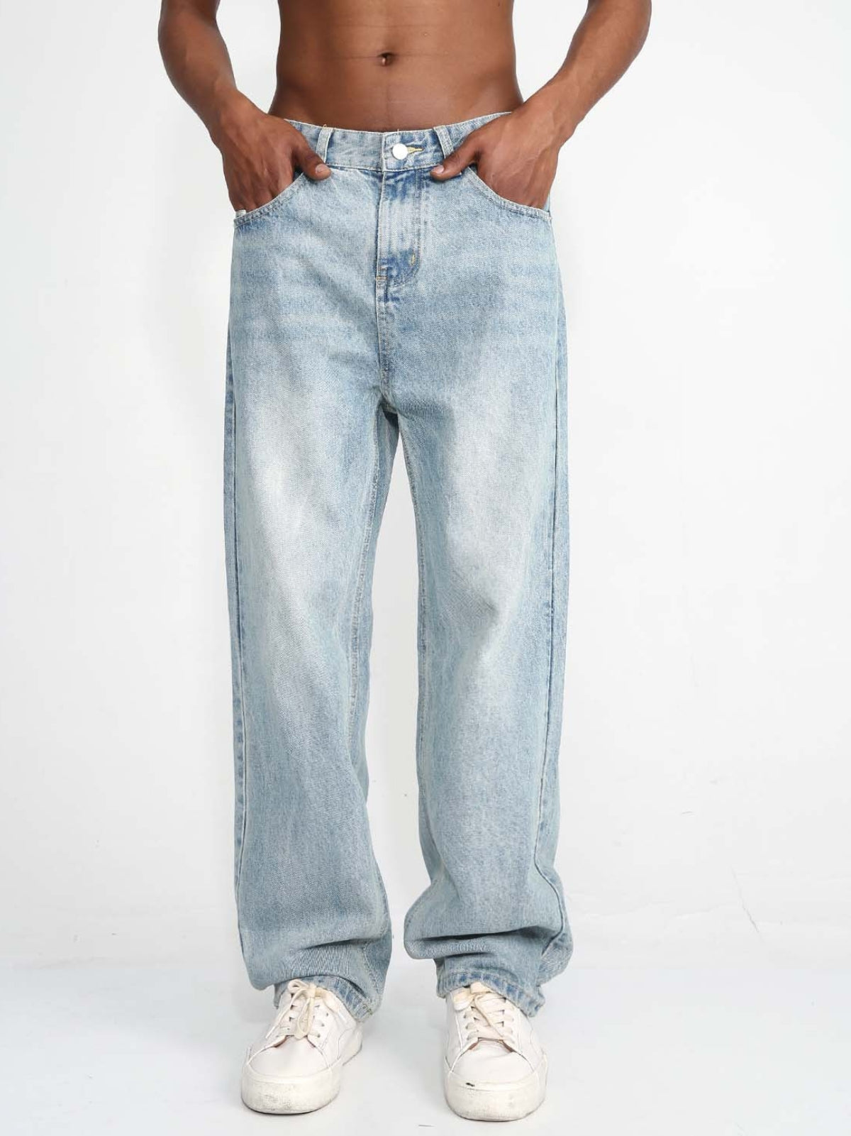 SIMPLE - Straight Basic Jeans