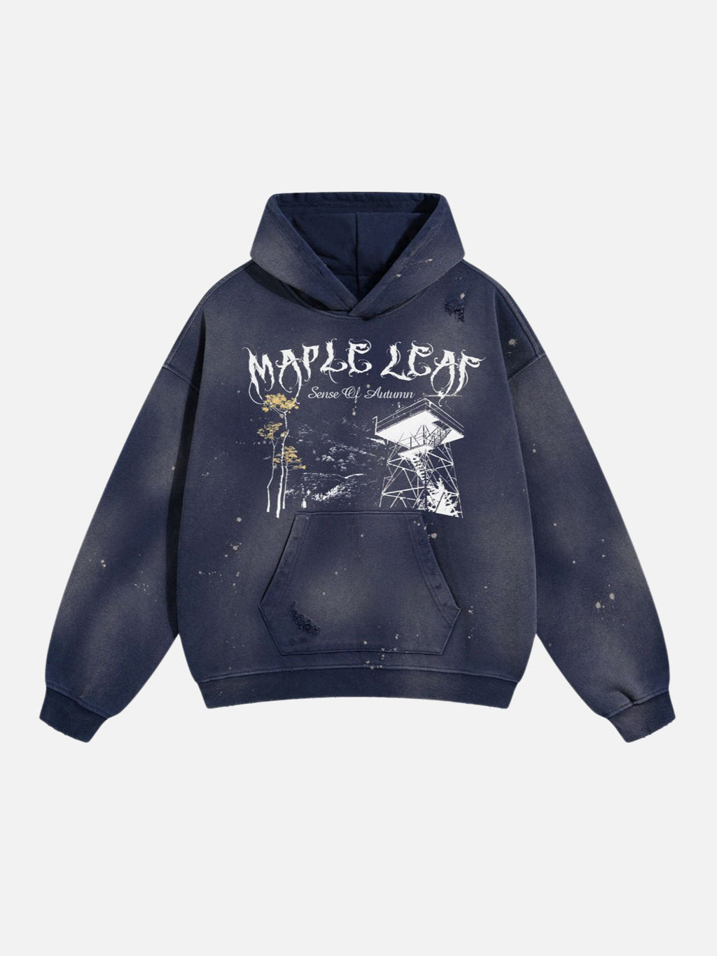MAPLE - Oversized Print Hoodie
