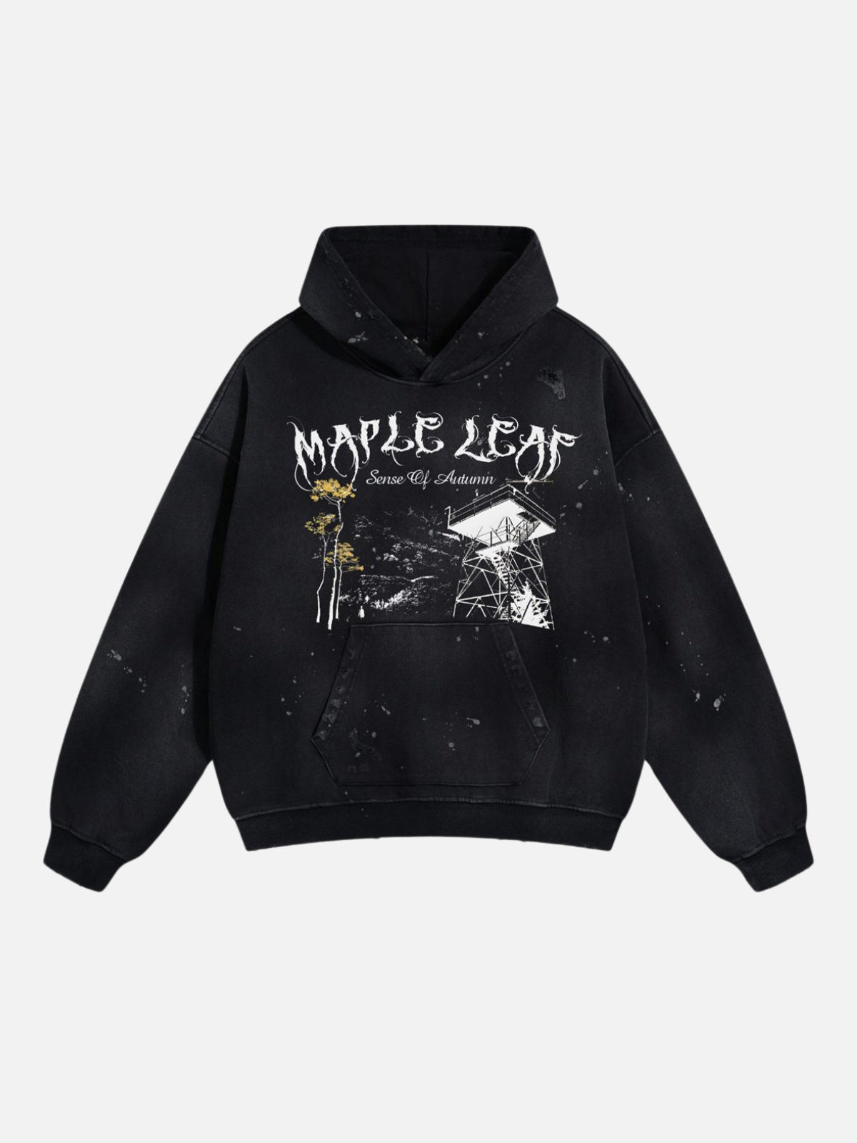 MAPLE - Oversized Print Hoodie