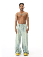 KENSENS - Baggy Basic Jeans