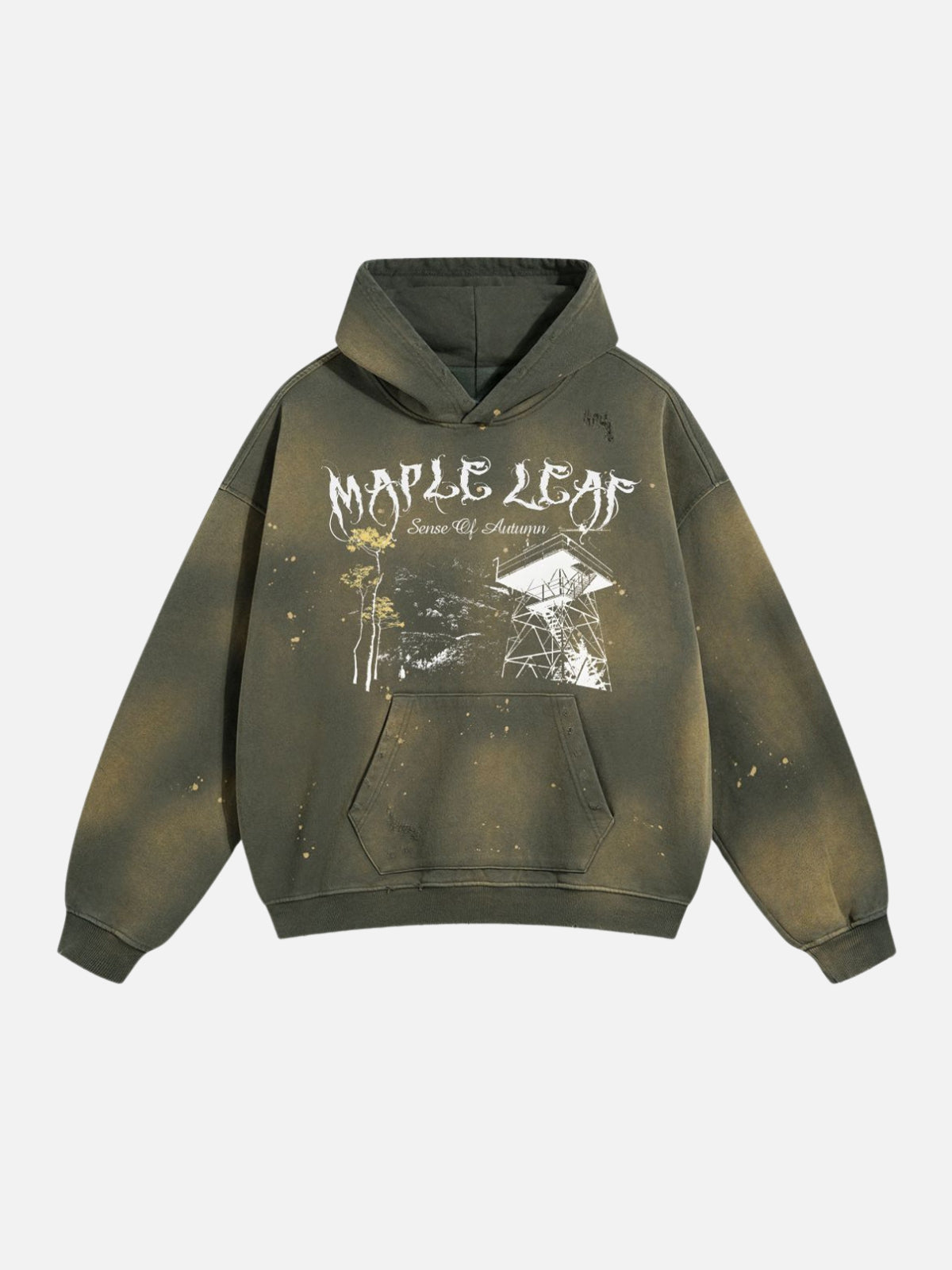MAPLE - Oversized Print Hoodie