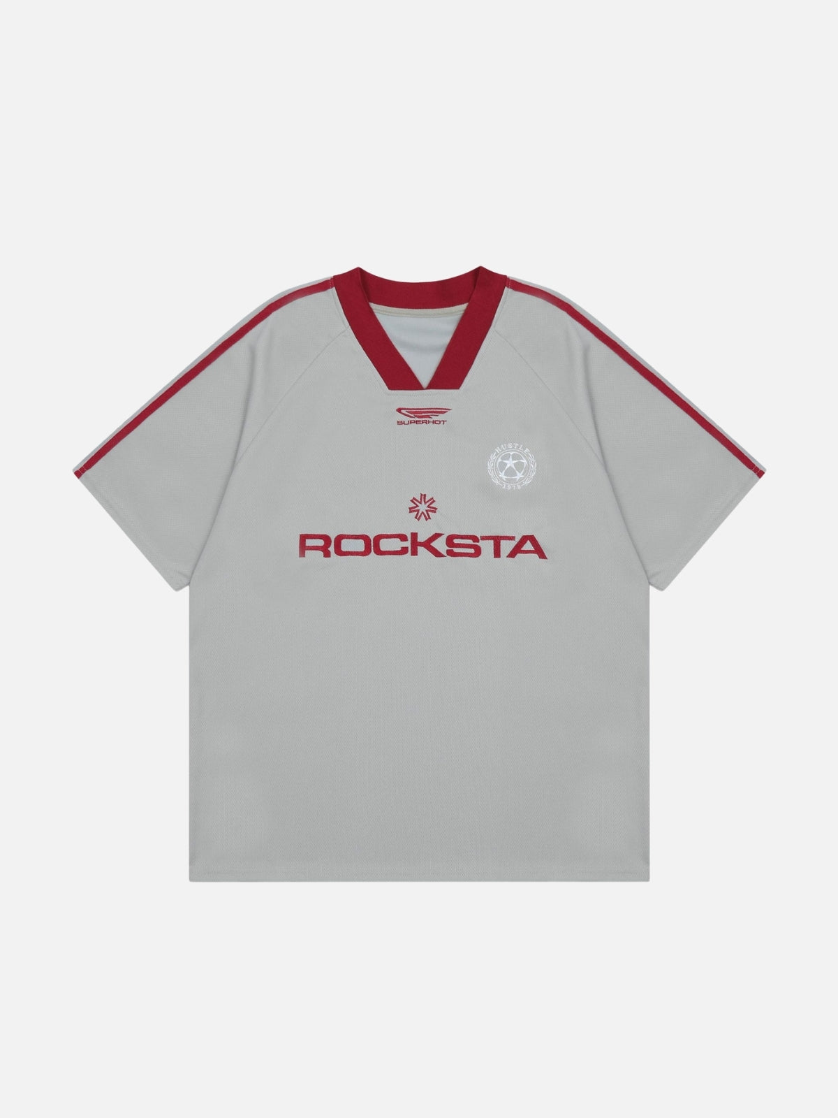 ROCKSTA - Oversized Print T-Shirt Jersey