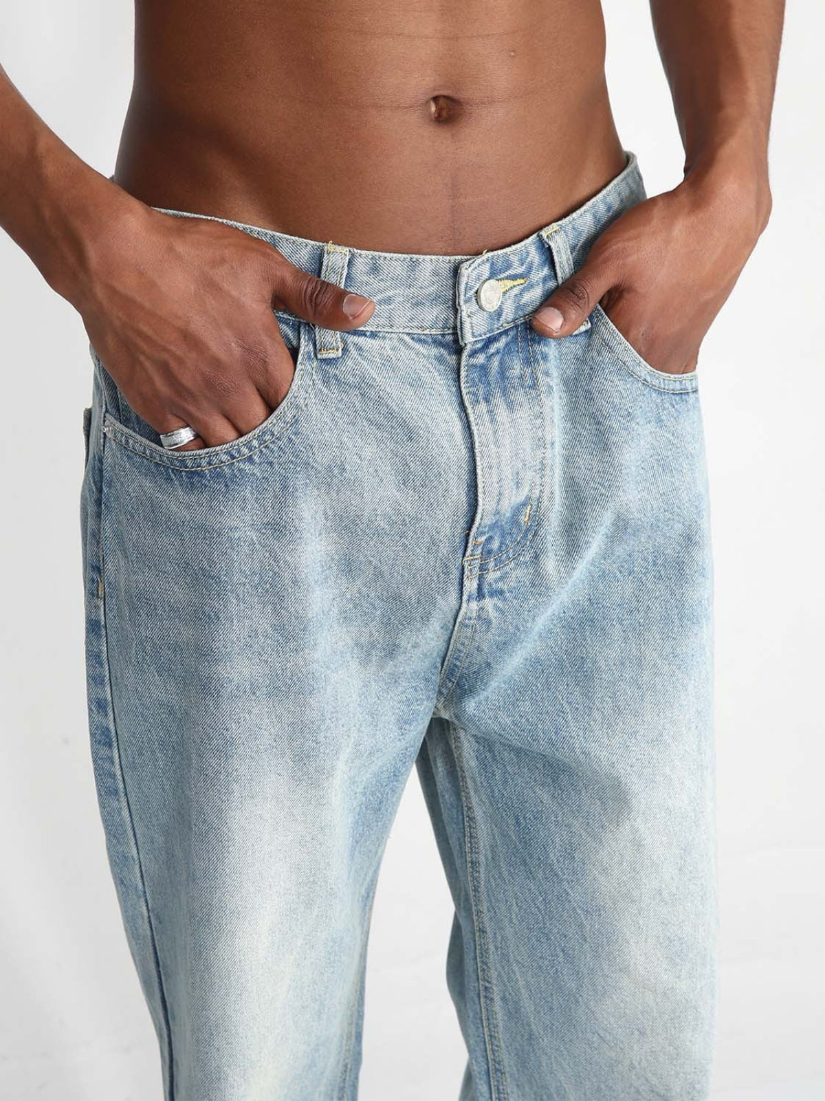 SIMPLE - Straight Basic Jeans