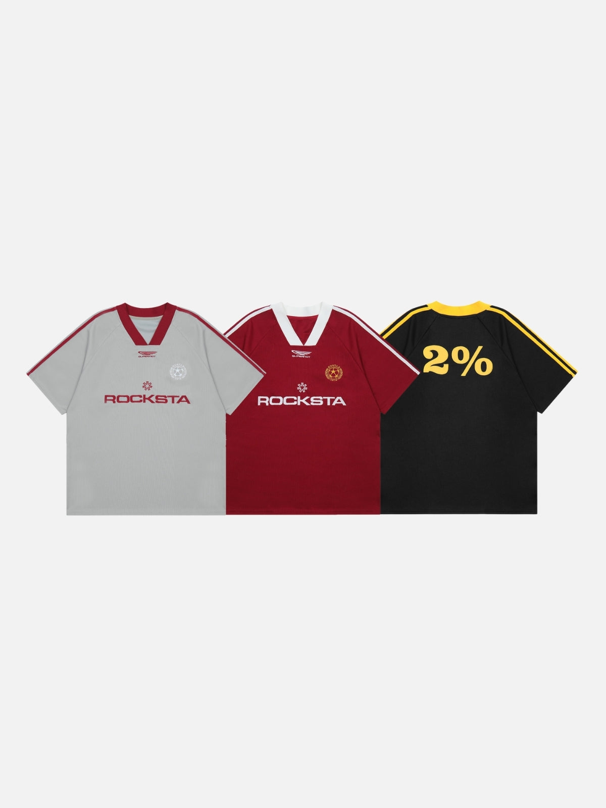 ROCKSTA - Oversized Print T-Shirt Jersey