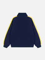 EVERLASTING - Oversized Print Polo Hoodie