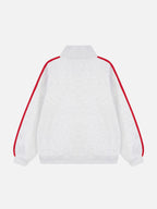 EVERLASTING - Oversized Print Polo Hoodie