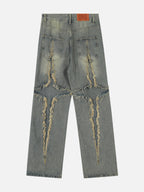 TORNIES - Regular Torn Graphic Jeans