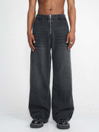 ZIPPIES - Loose Basic Jeans