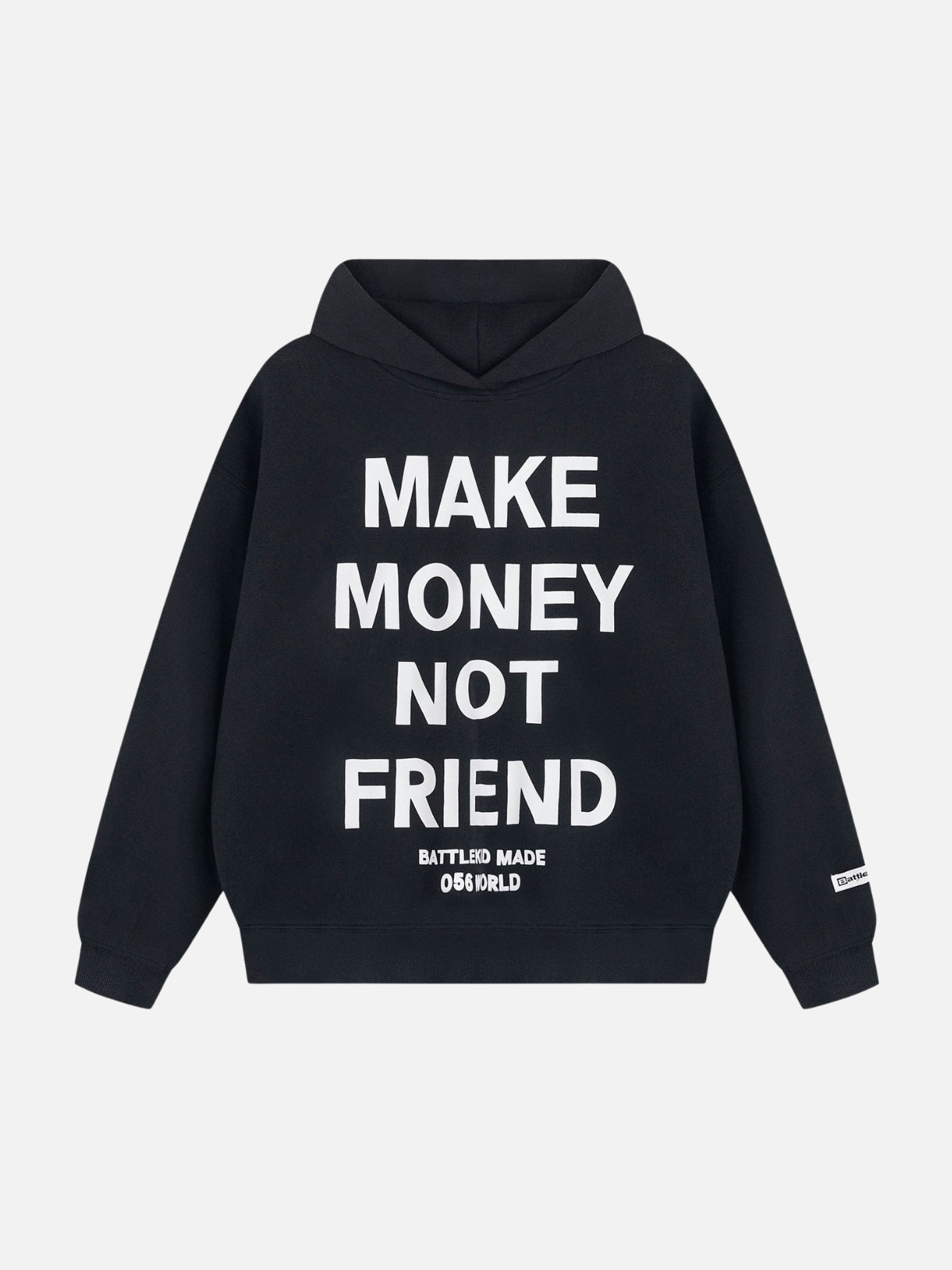 MAKE MONEY - Oversized Print Hoodie