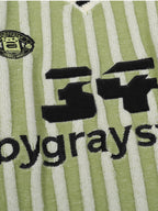 BYGRAYSTAR - Oversized Graphic Long Sleeve Sweater Jersey
