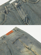 TORNIES - Regular Torn Graphic Jeans