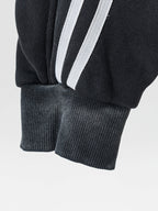 STRIPEEZ - Oversized Embroidered Zip Up Hoodie