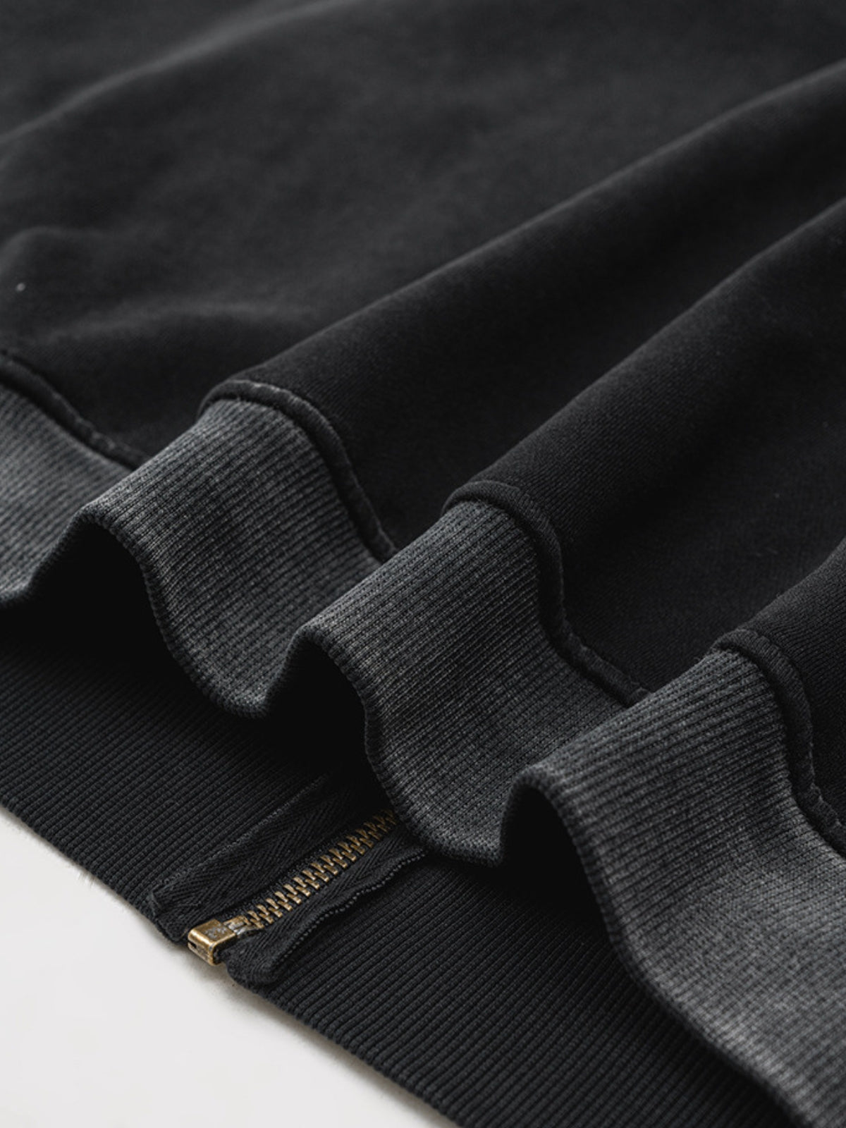 STRIPEEZ - Oversized Embroidered Zip Up Hoodie