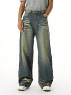 GLACIER - Baggy Basic Jeans