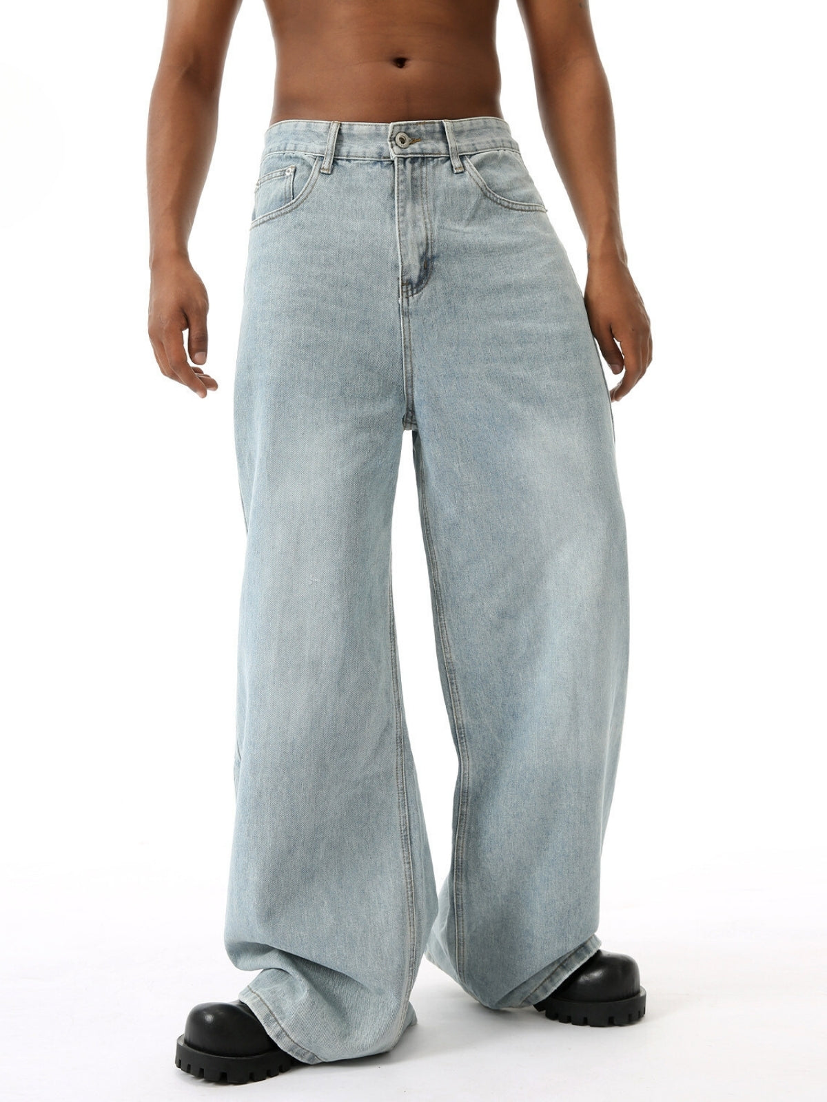 LOOSIES - Baggy Basic Jeans