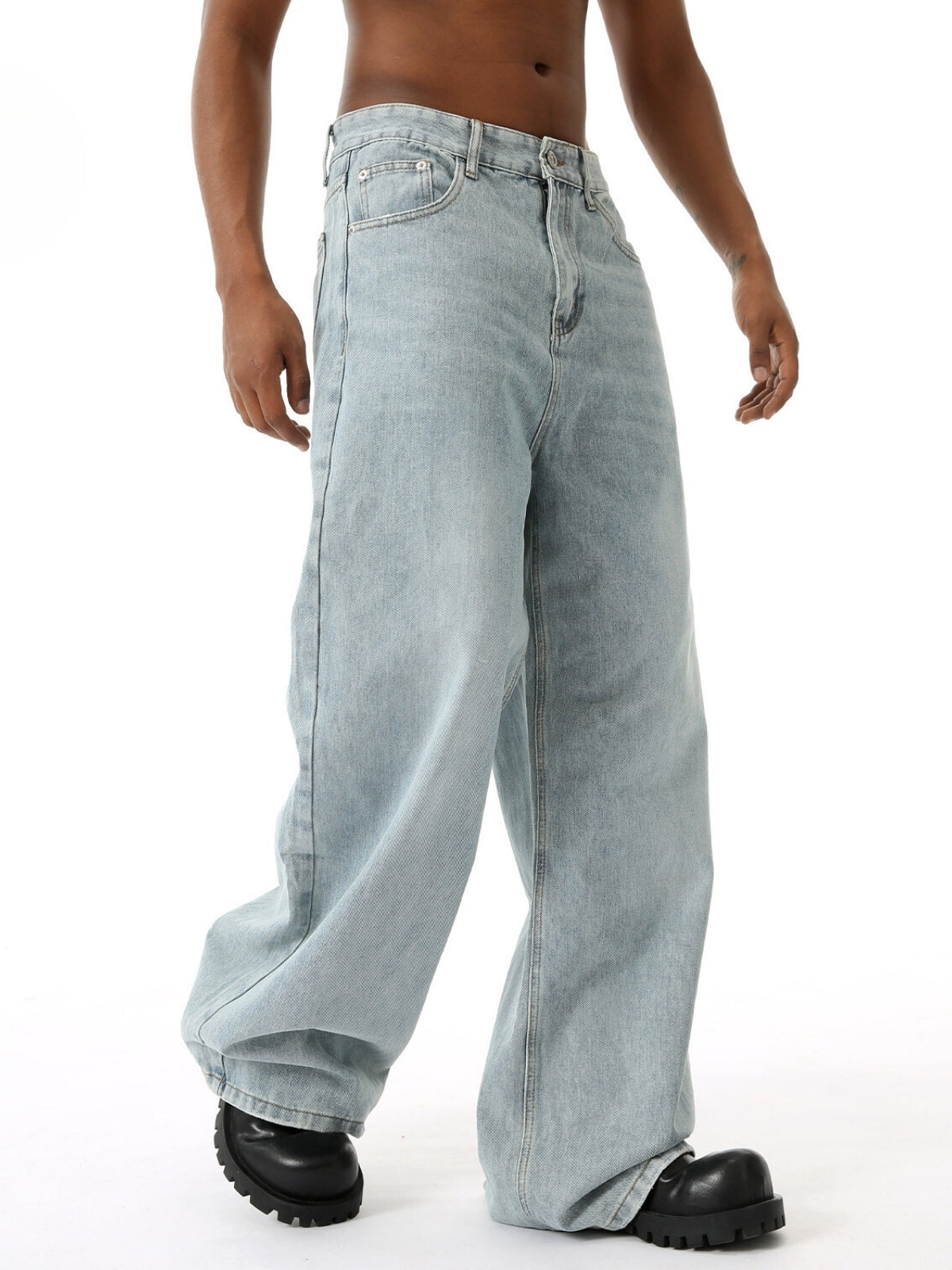 LOOSIES - Baggy Basic Jeans