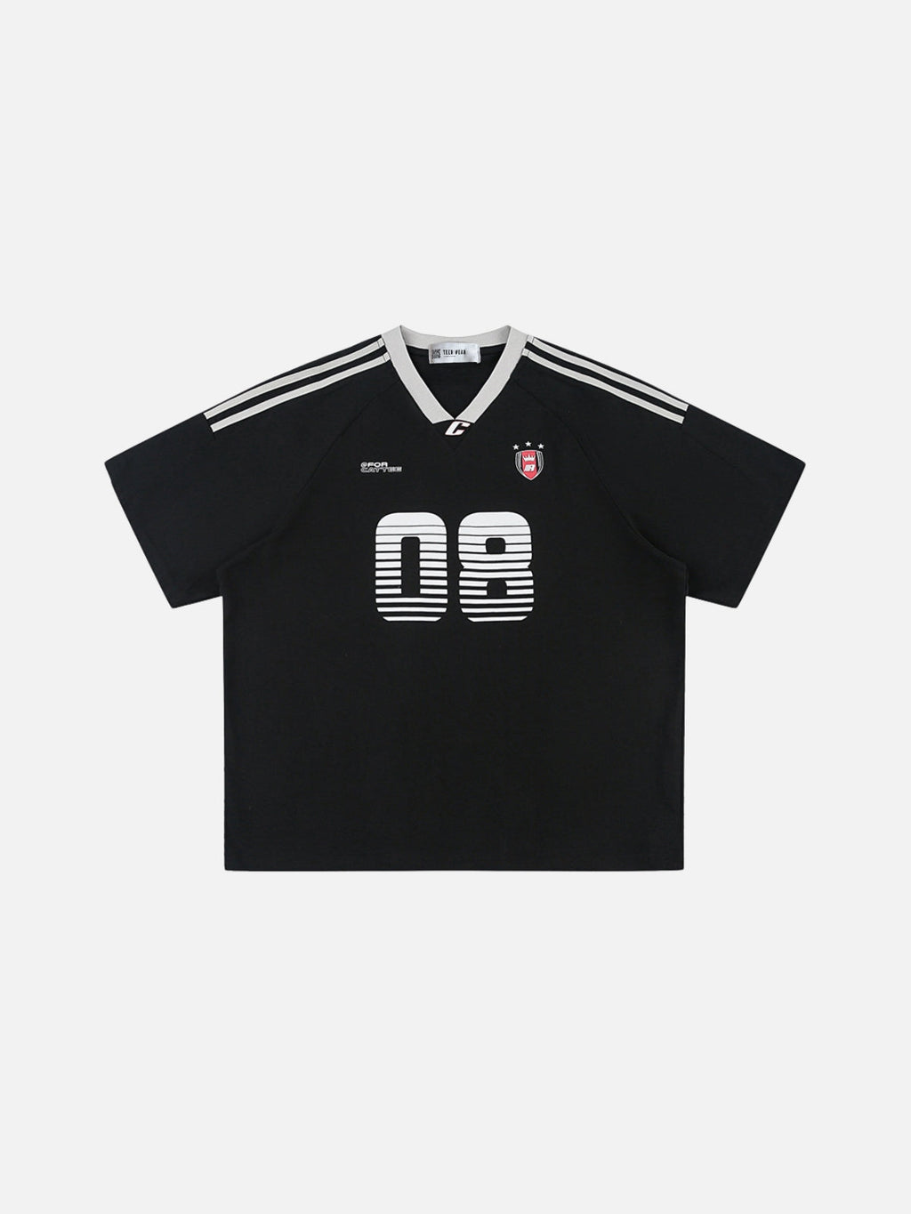 CATTEG - Oversized Graphic Jersey T-Shirt