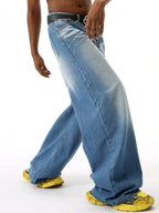 CUSTODY - Baggy Basic Jeans