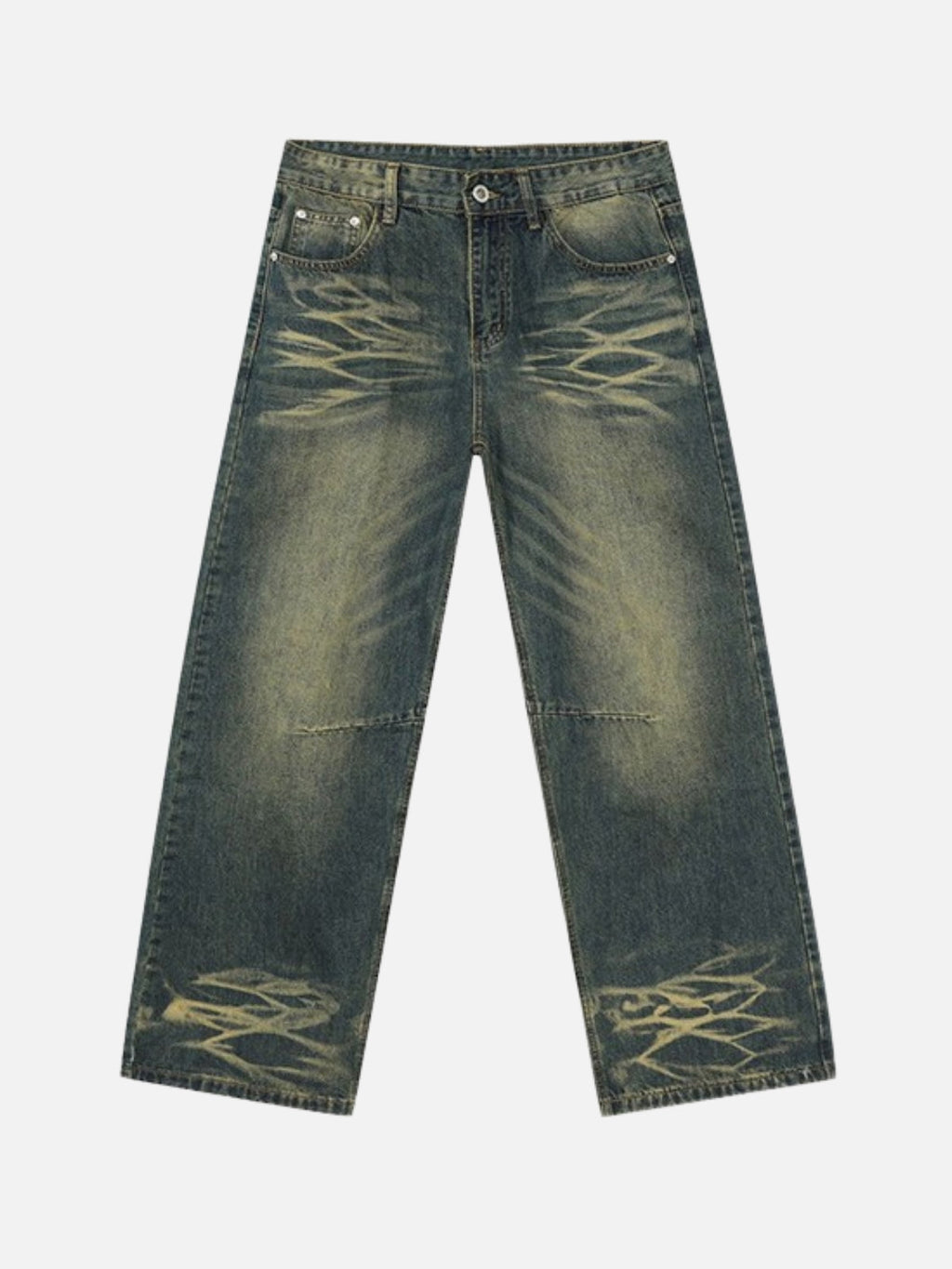 GLACIER - Baggy Basic Jeans