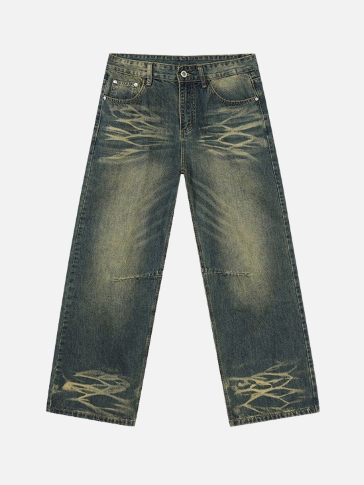 GLACIER - Baggy Basic Jeans