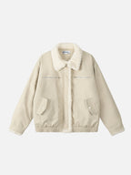 SHEEP - Cropped Basic Casual Jacket