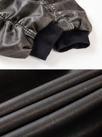 VINTAGED - Leather Basic Oversized Jacket