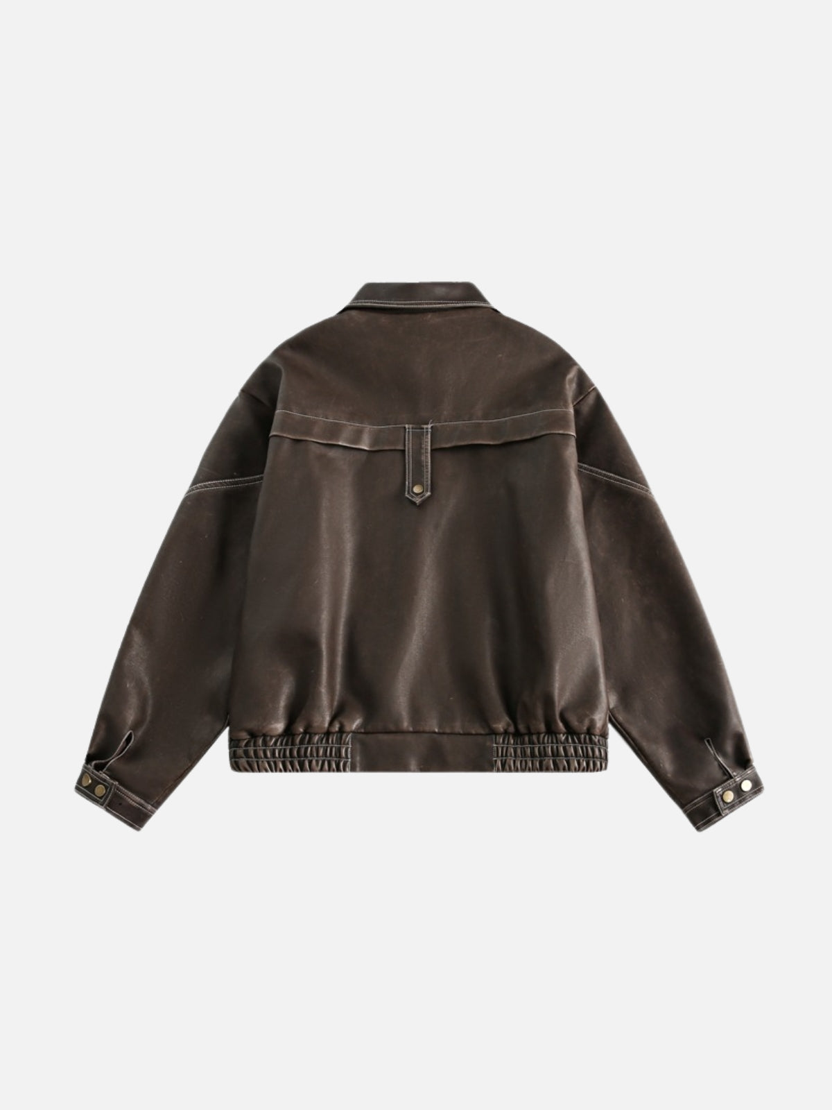 GLACIO - Leather Basic Jacket