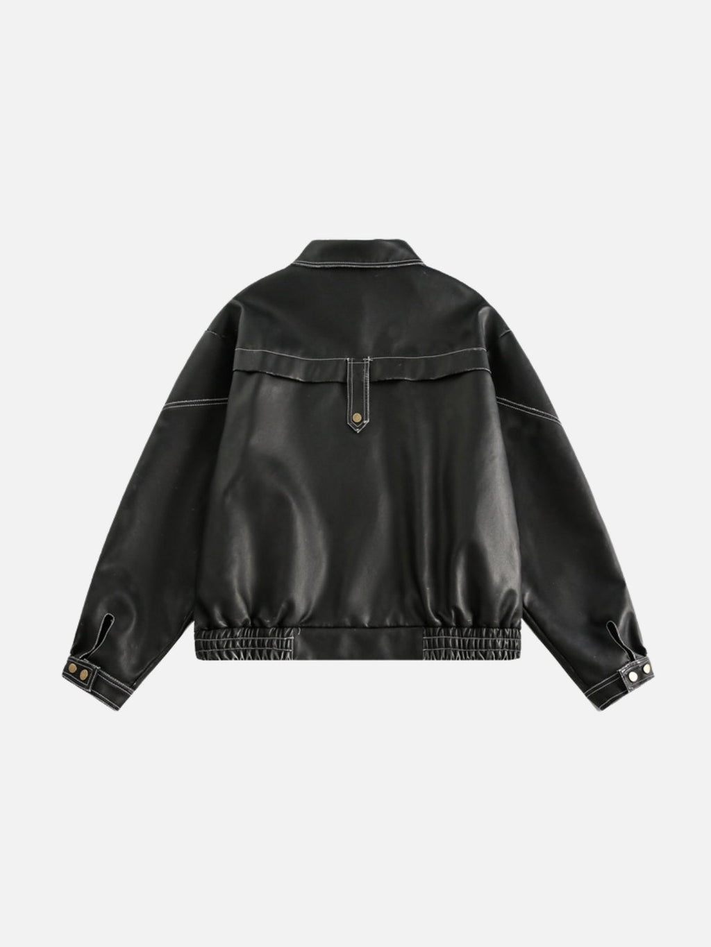 GLACIO - Leather Basic Jacket