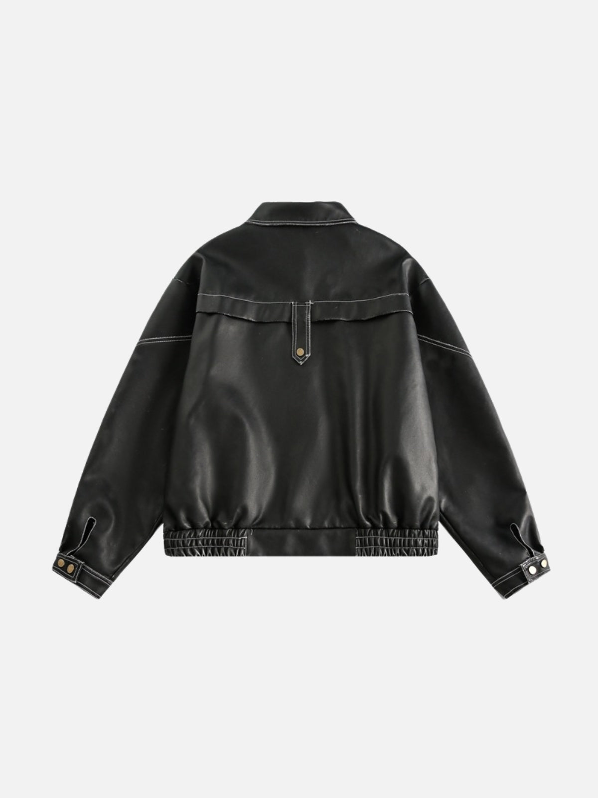 GLACIO - Leather Basic Jacket